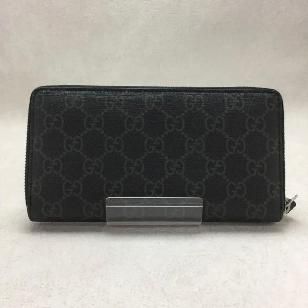 Gucci Black wallet GG Pattern Tiger Overall Clothing 451273 525040